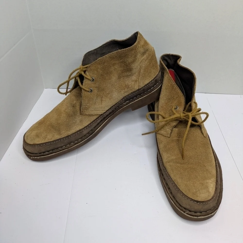 Clarks Bushacre Rand Suede Desert Chukka Boots 11 Men